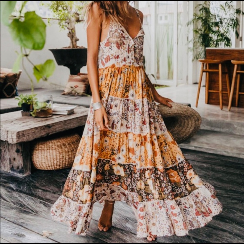 Spell & the Gypsy Desert Daisy Maxi Dress